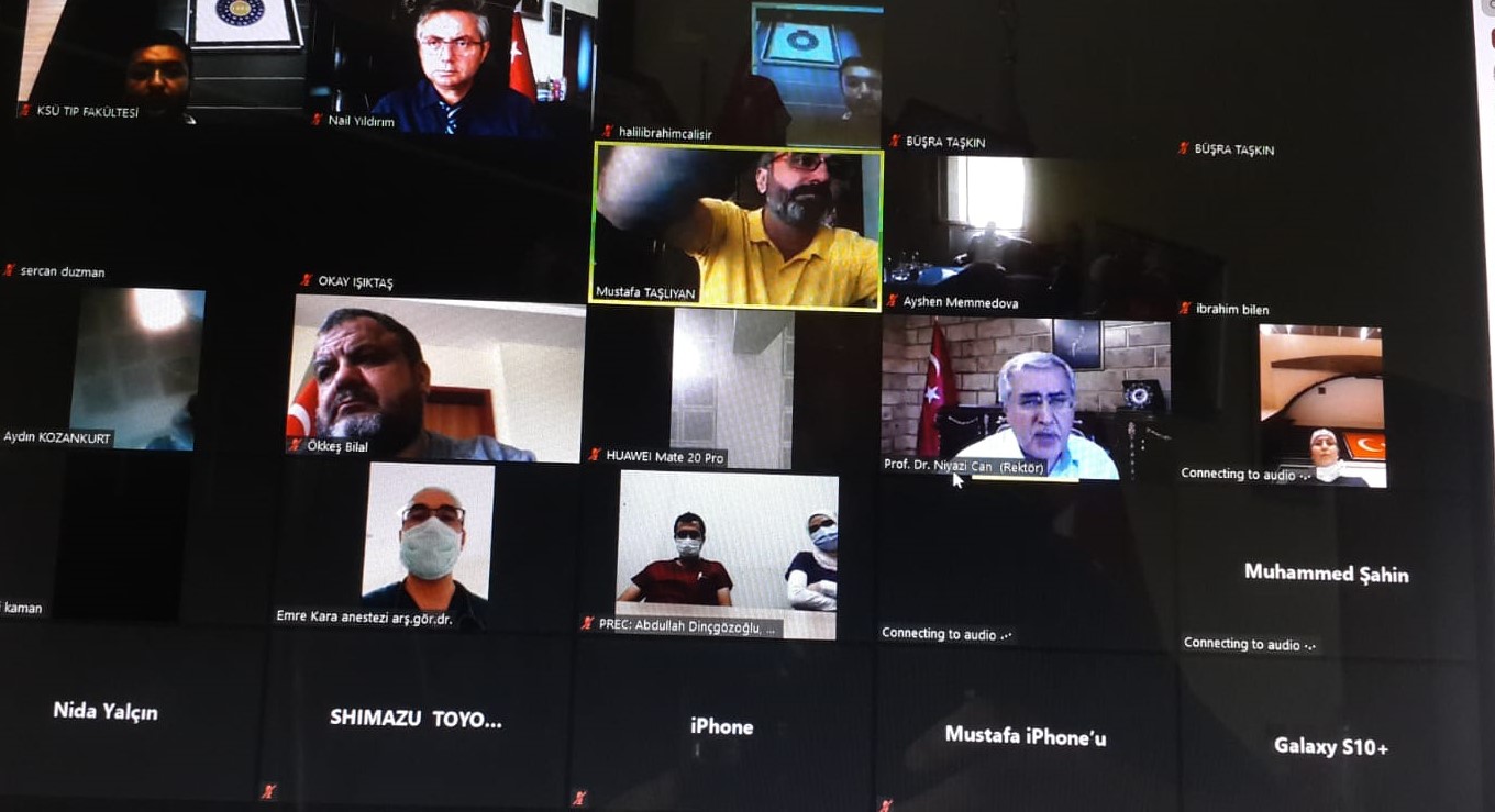 KSÜ’de Eğitim Seminerleri Yeniden Başladı: Tıp Fakültesi Hastanesi Çalışanlarına Yönelik Online İletişim Seminerleri Verildi