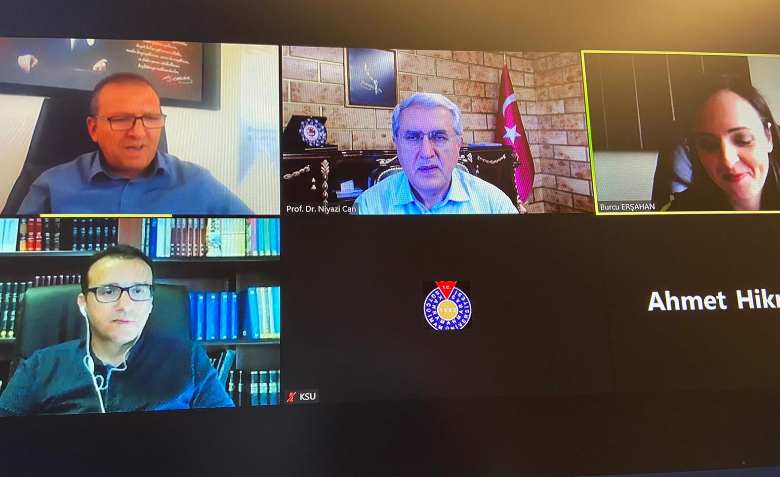 KSÜ Stratejik Araştırma Merkezi Tarafından ‘97. Yılında Lozan'ı Anlamak’ Konulu Çevrimiçi Konferans Düzenlendi