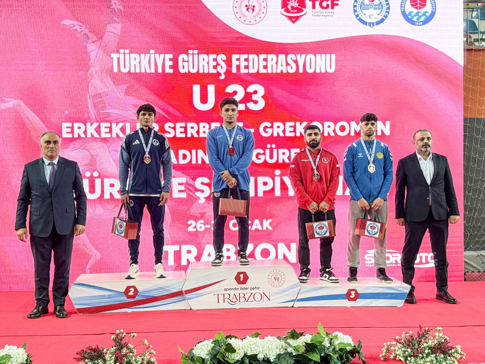 KSÜ Güreş Takımından Türkiye Şampiyonasında Madalya