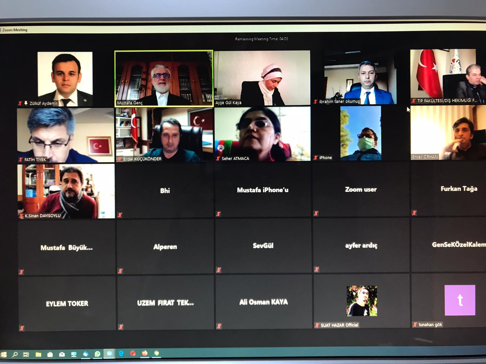 Üniversitemizde 3 Aralık Dünya Engelliler Günü Münasebetiyle Çevrim İçi Söyleşi Gerçekleştirildi