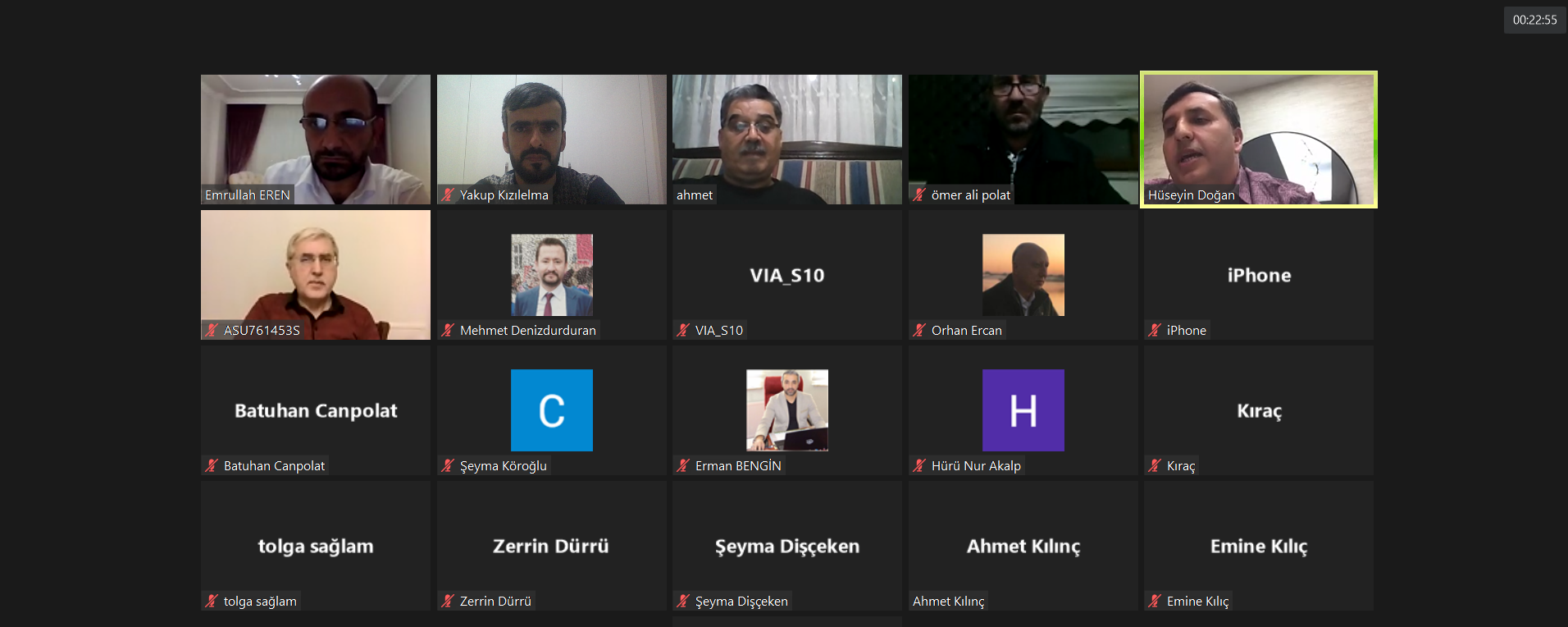 İş İnsanı Hüseyin Doğan, Çevirim İçi Kariyer Günleri Etkinliğinde Göksun MYO Akademik Personeli ve Öğrencileriyle Bir Araya Geldi