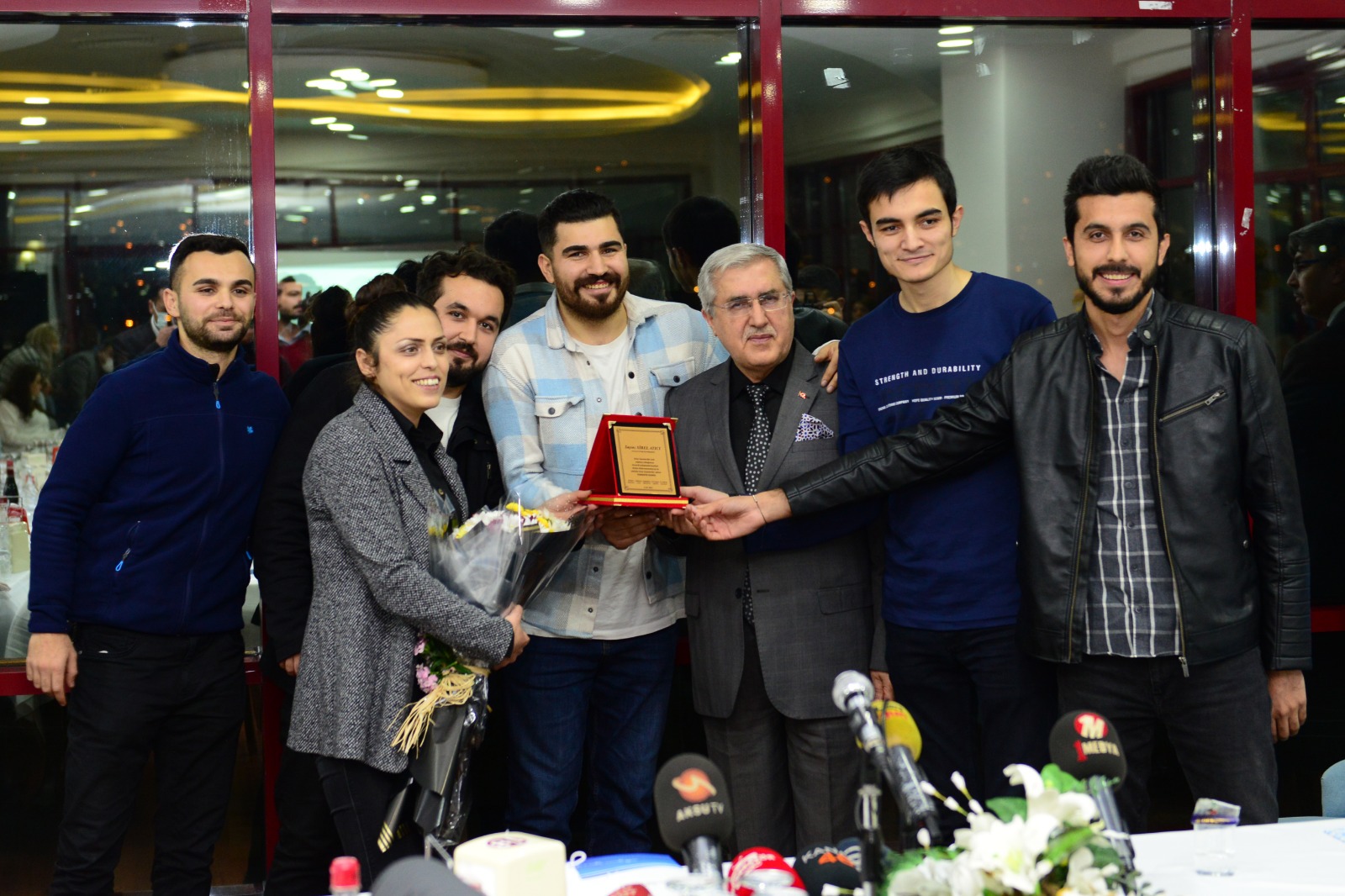 Üniversitemiz Rektörü Prof. Dr. Niyazi Can, 10 Ocak Çalışan Gazeteciler Günü Münasebetiyle Basın Mensuplarıyla Bir Araya Geldi