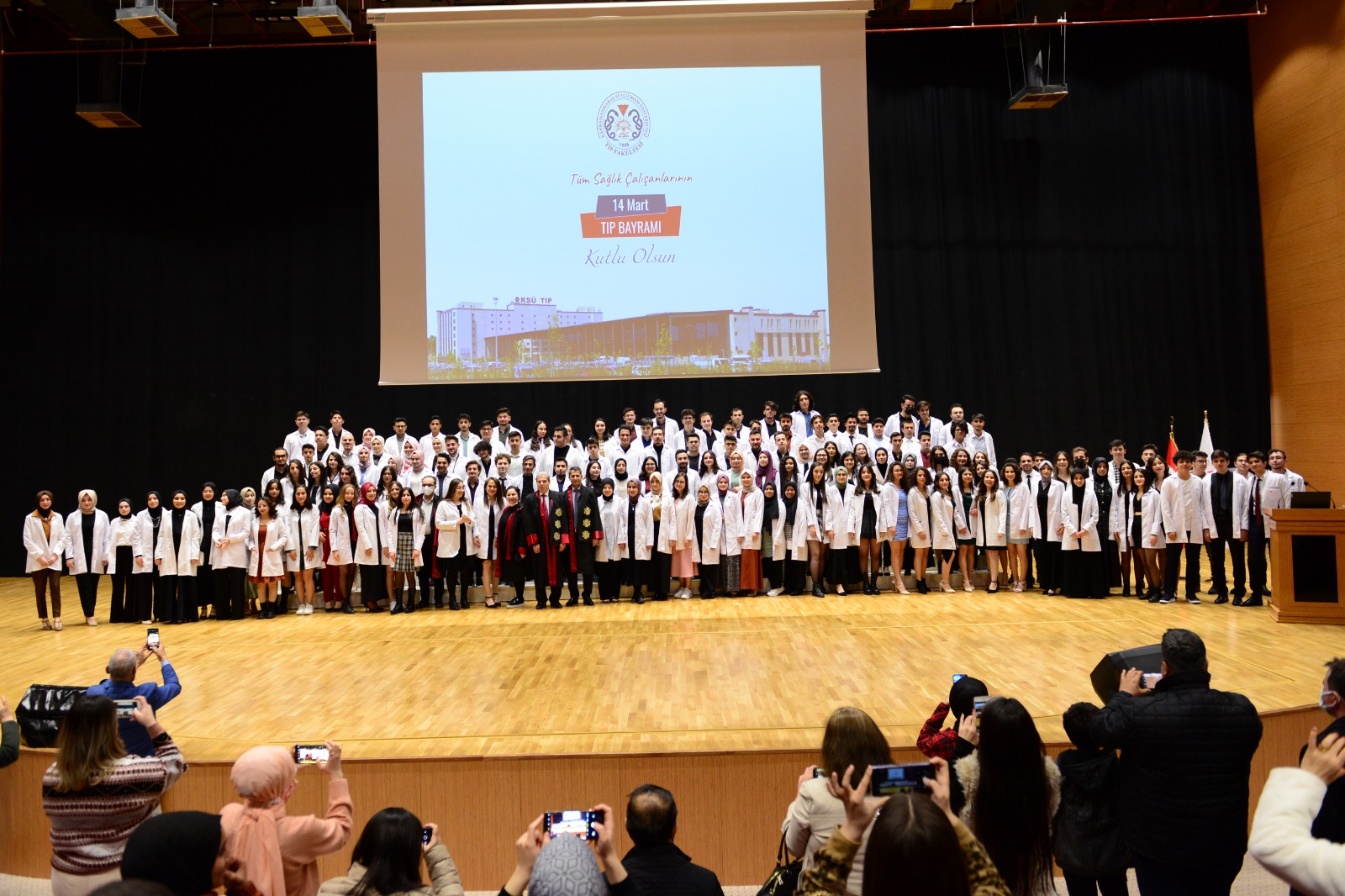 14 Mart Tıp Bayramı Üniversitemizde Törenle Kutlandı