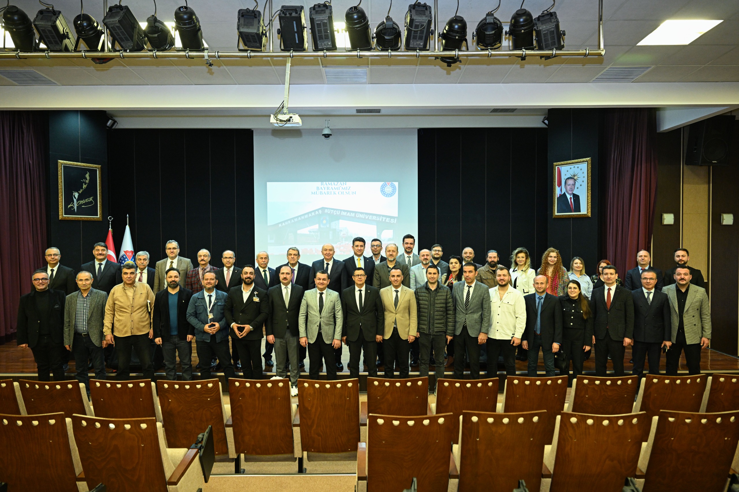 KSÜ Ailesi, Geleneksel Bayramlaşma Töreninde Bir Araya Geldi