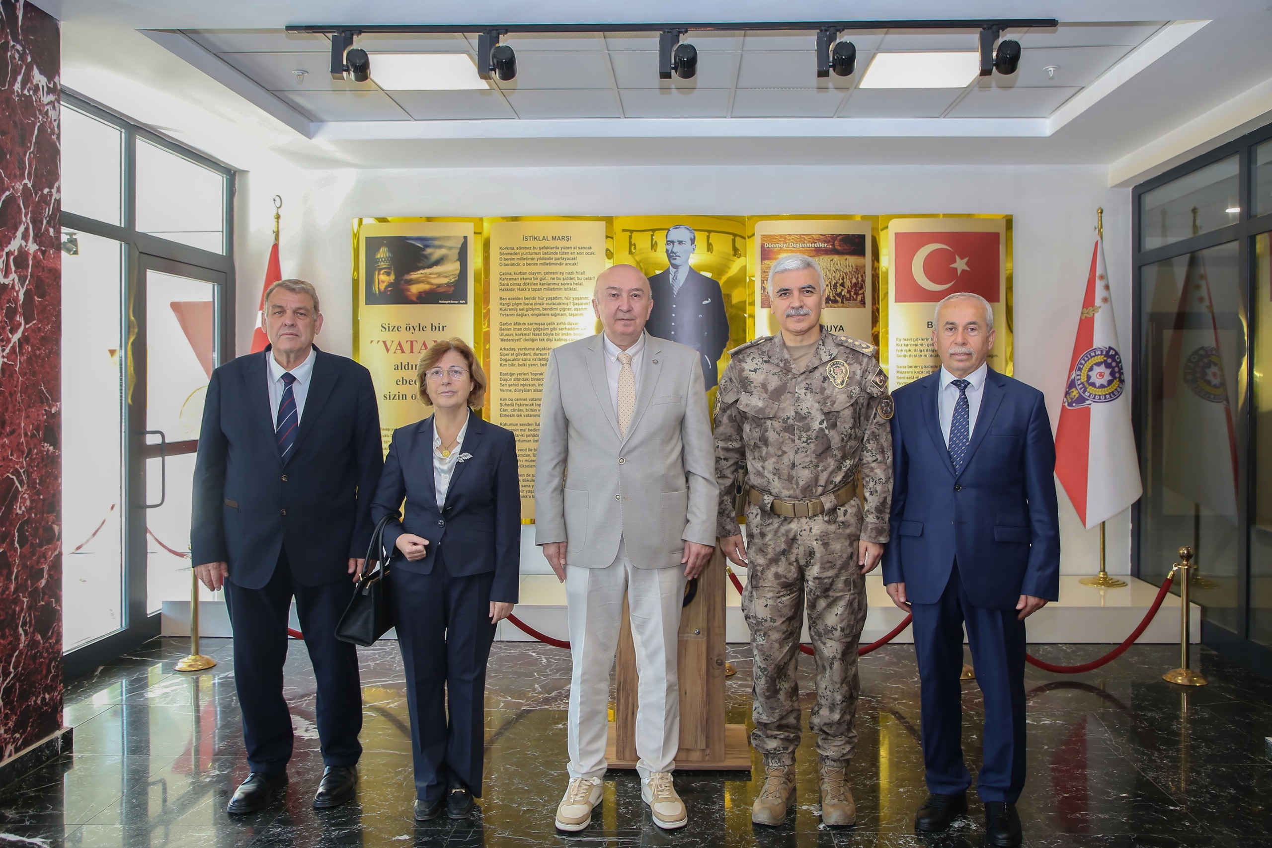 KSÜ Rektörü Yasım’dan Emniyet Müdürü Yiğit’e Hayırlı Olsun Ziyareti