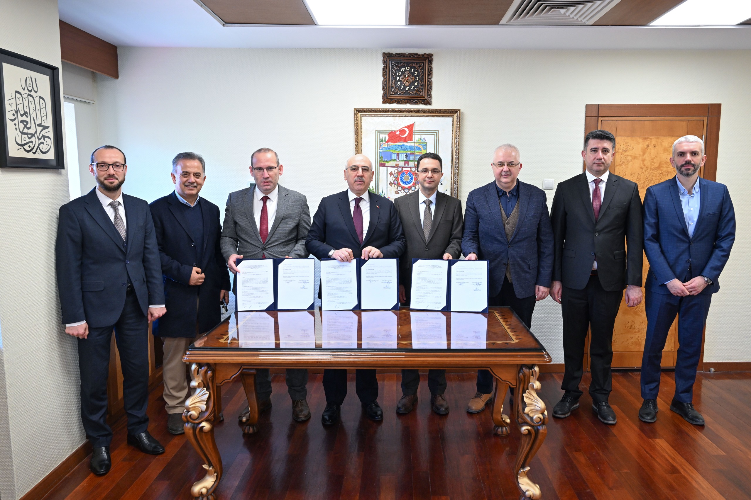 KSÜ İle Türkoğlu OSB Arasında Meslek Yüksekokulu İçin İş Birliği Ön Protokolü İmzalandı