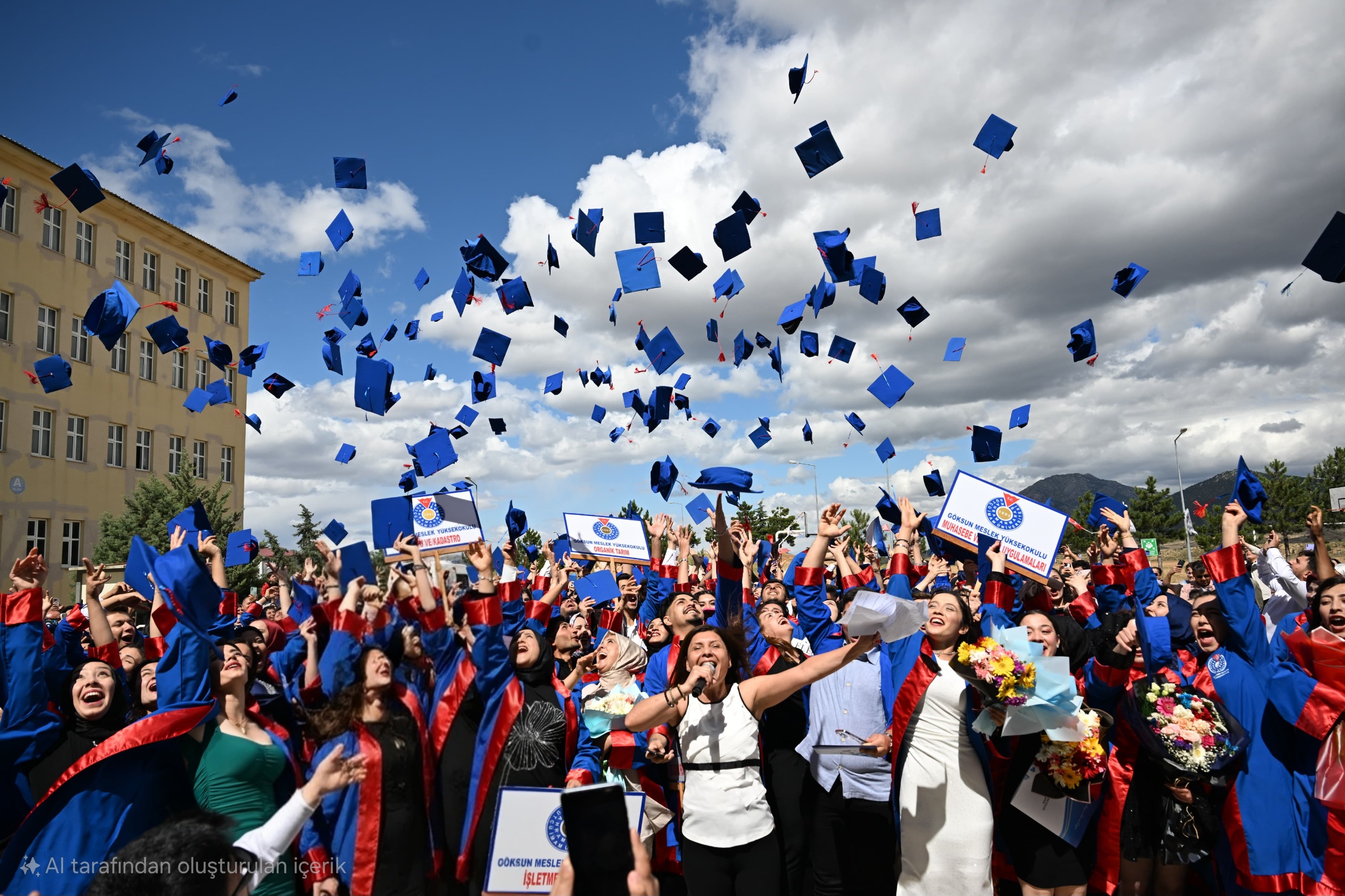 Göksun’da Mezuniyet Coşkusu