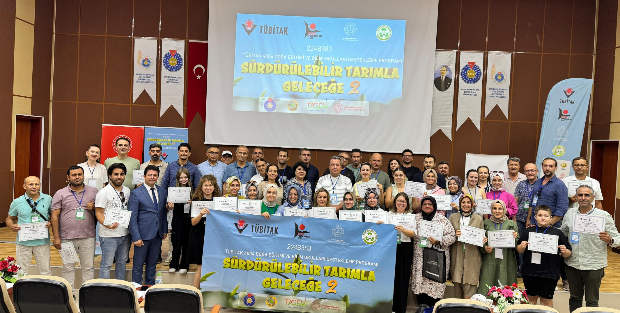 KSÜ Akademisyenlerinden Fen Bilgisi Öğretmenlerine Sürdürülebilir Tarım Eğitimi